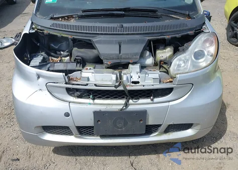 2012 Smart Fortwo Passion/Pure from USA, damaged, VIN WMEEJ3BA5CK550217